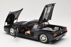 Ferrari F512M Μαύρο Hot Wheels 1:18 23922 Μέταλλο - εικόνα 5 από 8