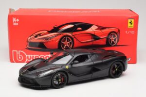 Ferrari LaFerrari F150 Matte Black Bburago 1:18 18-16901BK Μέταλλο - εικόνα 8 από 8