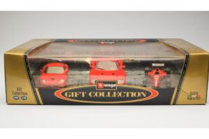 Ferrari Promo Set F40 550 Maranello Scuderia Ferrari F310 F1 1996 Bburago 1:18 FERRARI001 Μέταλλο - εικόνα 2 από 2