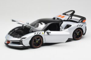 Ferrari SF90 XX Stradale Arctic White Bburago 1:18 18-16020W Μέταλλο - εικόνα 2 από 8