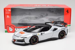 Ferrari SF90 XX Stradale Arctic White Bburago 1:18 18-16020W Μέταλλο - εικόνα 8 από 8