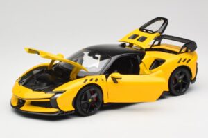 Ferrari SF90 XX Stradale Giallo Modena Bburago 1:18 18-16020Y Μέταλλο - εικόνα 2 από 8