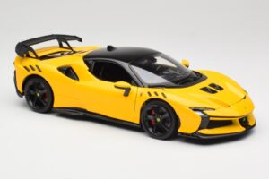 Ferrari SF90 XX Stradale Giallo Modena Bburago 1:18 18-16020Y Μέταλλο - εικόνα 6 από 8