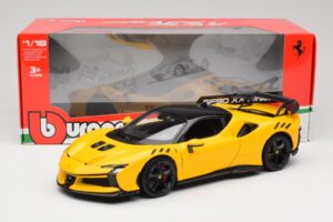 Ferrari SF90 XX Stradale Giallo Modena Bburago 1:18 18-16020Y Μέταλλο - εικόνα 8 από 8