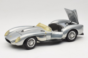 Ferrari Testa Rossa Chrome Silver Hot Wheels 1:18 25737 Μέταλλο - εικόνα 2 από 8