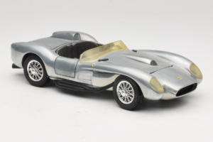 Ferrari Testa Rossa Chrome Silver Hot Wheels 1:18 25737 Μέταλλο - εικόνα 6 από 8