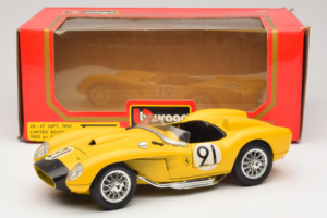 Ferrari 250 Testa Rossa #91 Κίτρινο Περιορισμένη Έκδοση Bburago 1:18 3007-Y1 Μέταλλο - εικόνα 8 από 8