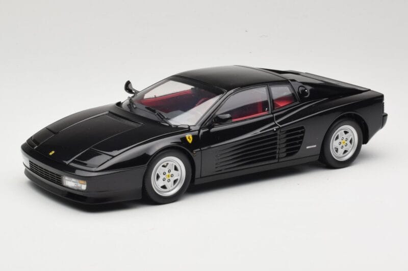 Ferrari Testarossa Μαύρο Kyosho 1:18 08425BK Μέταλλο