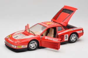 Ferrari Testarossa Brummel #5 Κόκκινο 1984 Bburago 1:18 3004-P1 Μέταλλο - εικόνα 2 από 8