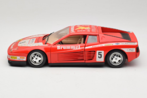 Ferrari Testarossa Brummel #5 Κόκκινο 1984 Bburago 1:18 3004-P1 Μέταλλο - εικόνα 4 από 8