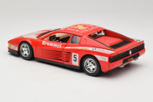 Ferrari Testarossa Brummel #5 Κόκκινο 1984 Bburago 1:18 3004-P1 Μέταλλο - εικόνα 7 από 8