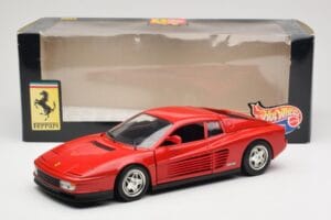 Ferrari Testarossa Κόκκινο Hot Wheels 1:18 23918 Μέταλλο - εικόνα 8 από 8