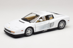 Ferrari Testarossa Λευκό Miami Vice Hot Wheels 1:18 P9904 Μέταλλο