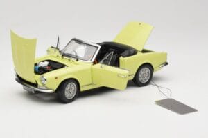 Fiat 124 Spider BS1 Κίτρινο Sun Star 1:18 4921 Μέταλλο - εικόνα 2 από 8