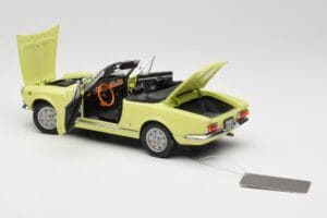 Fiat 124 Spider BS1 Κίτρινο Sun Star 1:18 4921 Μέταλλο - εικόνα 5 από 8