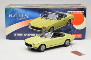 Fiat 124 Spider BS1 Κίτρινο Sun Star 1:18 4921 Μέταλλο - εικόνα 8 από 8