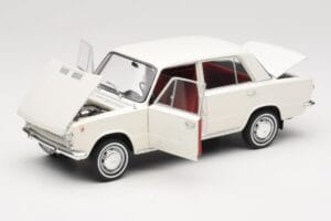 Fiat 124 Λευκό IXO 1:18 18CMC205OP Μέταλλο - εικόνα 2 από 8