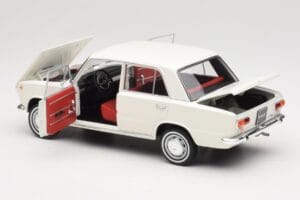 Fiat 124 Λευκό IXO 1:18 18CMC205OP Μέταλλο - εικόνα 5 από 8