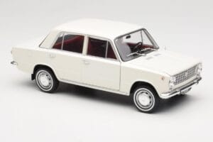 Fiat 124 Λευκό IXO 1:18 18CMC205OP Μέταλλο - εικόνα 6 από 8