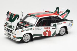 Fiat 131 Abarth #3 M. Alen / I. Kivimaki Winner Rally 1000 Lakes 1980 Kyosho 1:18 08376H Μέταλλο - εικόνα 2 από 8