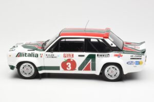 Fiat 131 Abarth #3 M. Alen / I. Kivimaki Winner Rally 1000 Lakes 1980 Kyosho 1:18 08376H Μέταλλο - εικόνα 4 από 8