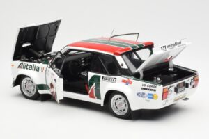 Fiat 131 Abarth #3 M. Alen / I. Kivimaki Winner Rally 1000 Lakes 1980 Kyosho 1:18 08376H Μέταλλο - εικόνα 5 από 8