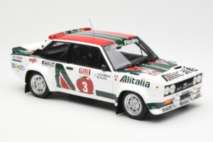 Fiat 131 Abarth #3 M. Alen / I. Kivimaki Winner Rally 1000 Lakes 1980 Kyosho 1:18 08376H Μέταλλο - εικόνα 6 από 8