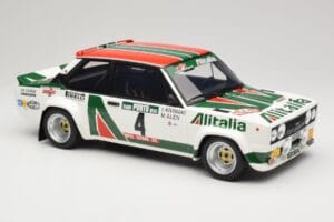 Fiat 131 Abarth #5 M. Alen / I. Kivimaki Rally Portugal 1978 Otto 1:12 G093 Ρητίνη - εικόνα 4 από 6