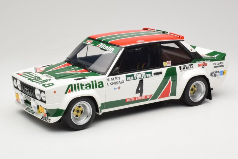 Fiat 131 Abarth #5 M. Alen / I. Kivimaki Rally Portugal 1978 Otto 1:12 G093 Ρητίνη