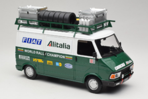 Fiat 242 Alitalia Rally Team Assistance With Trailer 1978 IXO 1:18 18CMC027WX Μέταλλο - εικόνα 5 από 7