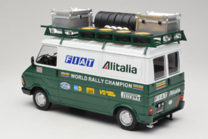Fiat 242 Alitalia Rally Team Assistance With Trailer 1978 IXO 1:18 18CMC027WX Μέταλλο - εικόνα 6 από 7