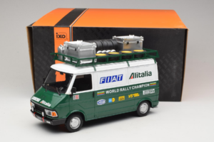 Fiat 242 Alitalia Rally Team Assistance With Trailer 1978 IXO 1:18 18CMC027WX Μέταλλο - εικόνα 7 από 7