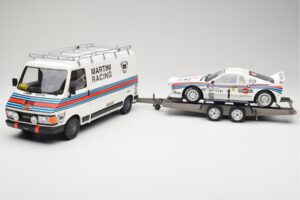 Fiat 242 & Lancia 037 Group B #1 W. Rohrl / C. Geistdorfer Rally Monte Carlo 1983 Otto 1:18 OT360 Ρητίνη - εικόνα 7 από 7