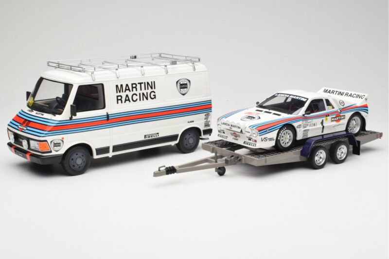 Fiat 242 & Lancia 037 Group B #1 W. Rohrl / C. Geistdorfer Rally Monte Carlo 1983 Otto 1:18 OT360 Ρητίνη