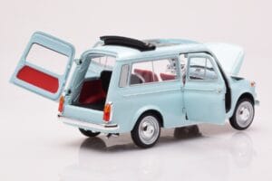 Fiat 500 Giardiniera Acquamarina Μπλε Norev 1:18 187742 Μέταλλο - εικόνα 2 από 7