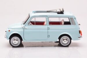 Fiat 500 Giardiniera Acquamarina Μπλε Norev 1:18 187742 Μέταλλο - εικόνα 4 από 7