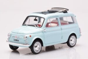 Fiat 500 Giardiniera Acquamarina Μπλε Norev 1:18 187742 Μέταλλο