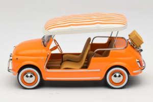 Fiat 500 Jolly Πορτοκαλί Norev 1:18 187791 Μέταλλο - εικόνα 3 από 6