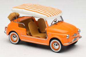 Fiat 500 Jolly Πορτοκαλί Norev 1:18 187791 Μέταλλο - εικόνα 4 από 6