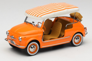 Fiat 500 Jolly Πορτοκαλί Norev 1:18 187791 Μέταλλο