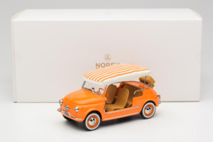 Fiat 500 Jolly Πορτοκαλί Norev 1:18 187791 Μέταλλο - εικόνα 6 από 6