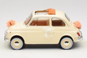 Fiat 500 L Ελεφαντόδοντο Wedding Gift Norev 1:18 187780 Μέταλλο - εικόνα 3 από 6