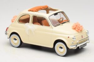 Fiat 500 L Ελεφαντόδοντο Wedding Gift Norev 1:18 187780 Μέταλλο - εικόνα 4 από 6