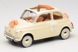 Fiat 500 L Ελεφαντόδοντο Wedding Gift Norev 1:18 187780 Μέταλλο