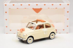Fiat 500 L Ελεφαντόδοντο Wedding Gift Norev 1:18 187780 Μέταλλο - εικόνα 6 από 6