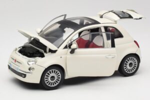 Fiat 500 Λευκό Mondo Motors 1:18 500291 Μέταλλο - εικόνα 2 από 8