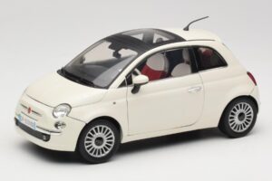 Fiat 500 Λευκό Mondo Motors 1:18 500291 Μέταλλο
