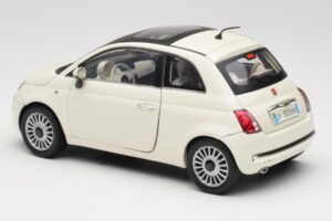 Fiat 500 Λευκό Mondo Motors 1:18 500291 Μέταλλο - εικόνα 7 από 8