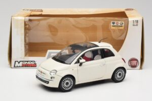 Fiat 500 Λευκό Mondo Motors 1:18 500291 Μέταλλο - εικόνα 8 από 8