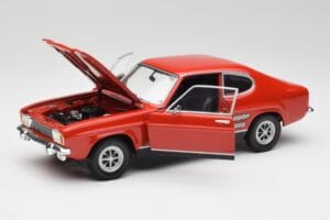 Ford Capri Mk1 1700 GT Κόκκινο Minichamps 1:18 180089001 Μέταλλο - εικόνα 2 από 8